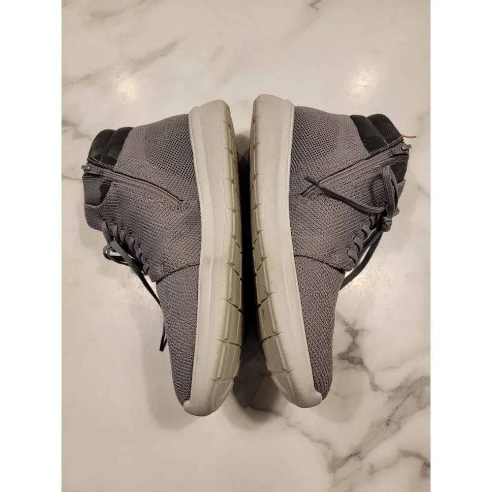Clarks Cloudsteppers Size 9 Womens Shoes Gray Zip Up Booties - Picture 2 of 6